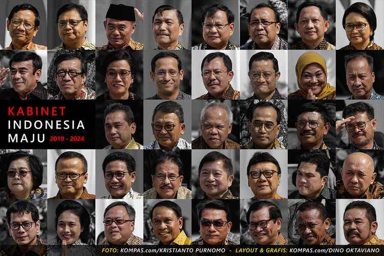 Sejumlah Menteri Jokowi Ramaikan Bursa Pileg 2024